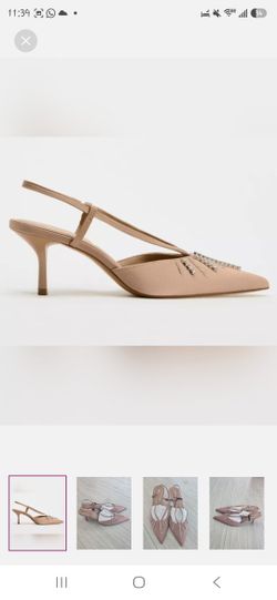 Zara Beige Heels