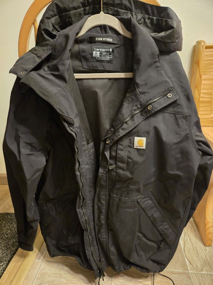 Jacket - Men's CARHART extra large storm defender.
