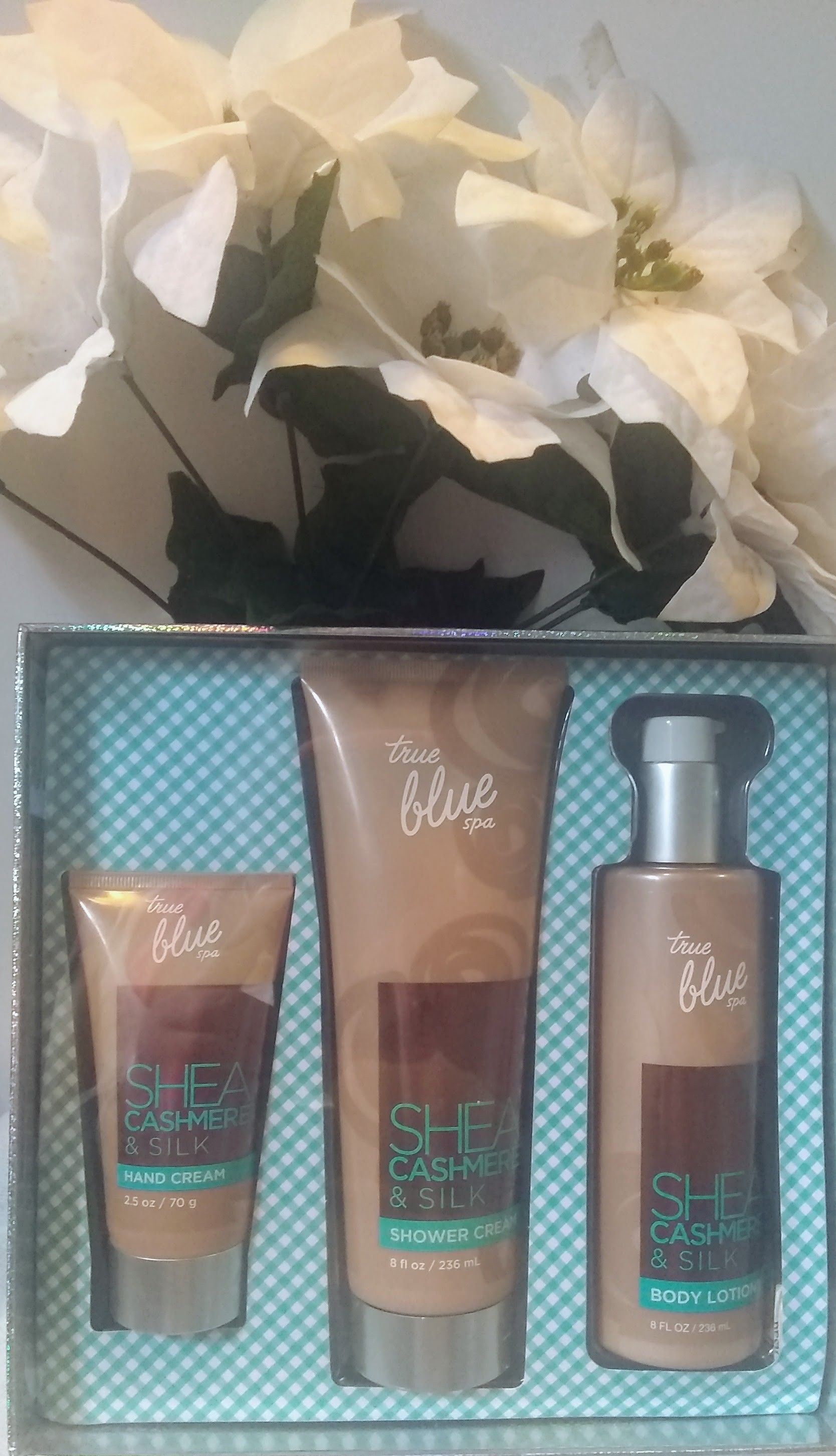 True Blue Spa Shea Cashmere and Silk Gift Set