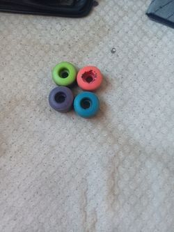 Colorful Skateboard Tires