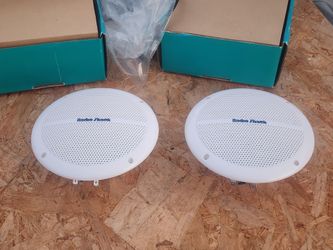 RADIO SHACK INDOOR outdoor marine stereo speakers NEW