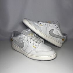 Size 9 - Jordan 1 KO x Union LA Low White Neutral Grey