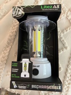 New LitezAll Rechargeable 3500 Lumen Lantern