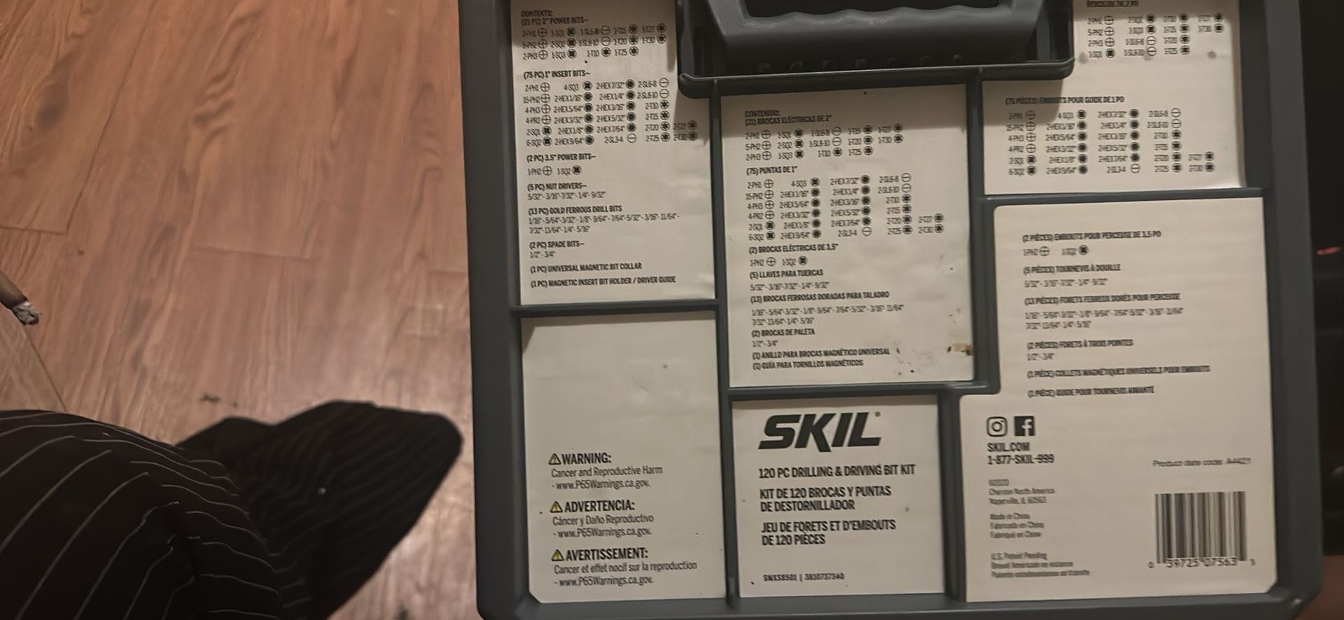 Skil 120 Piece Drill And Driving Set