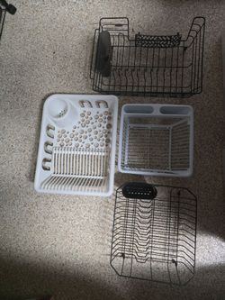 Set of 4 dish rack for $15