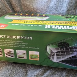 Indoor Heating Seed Starter  Germinating Kit