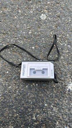 1980s Sony walk man made in Japan