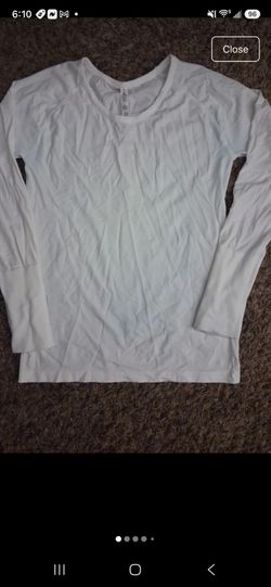 Lululemon Athletica White Top Size 8