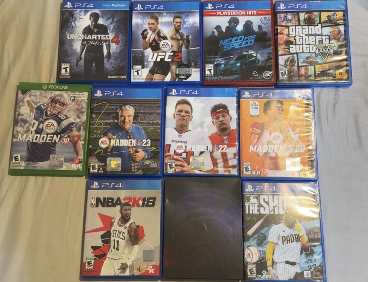 PS4 And Xbox One Video Games