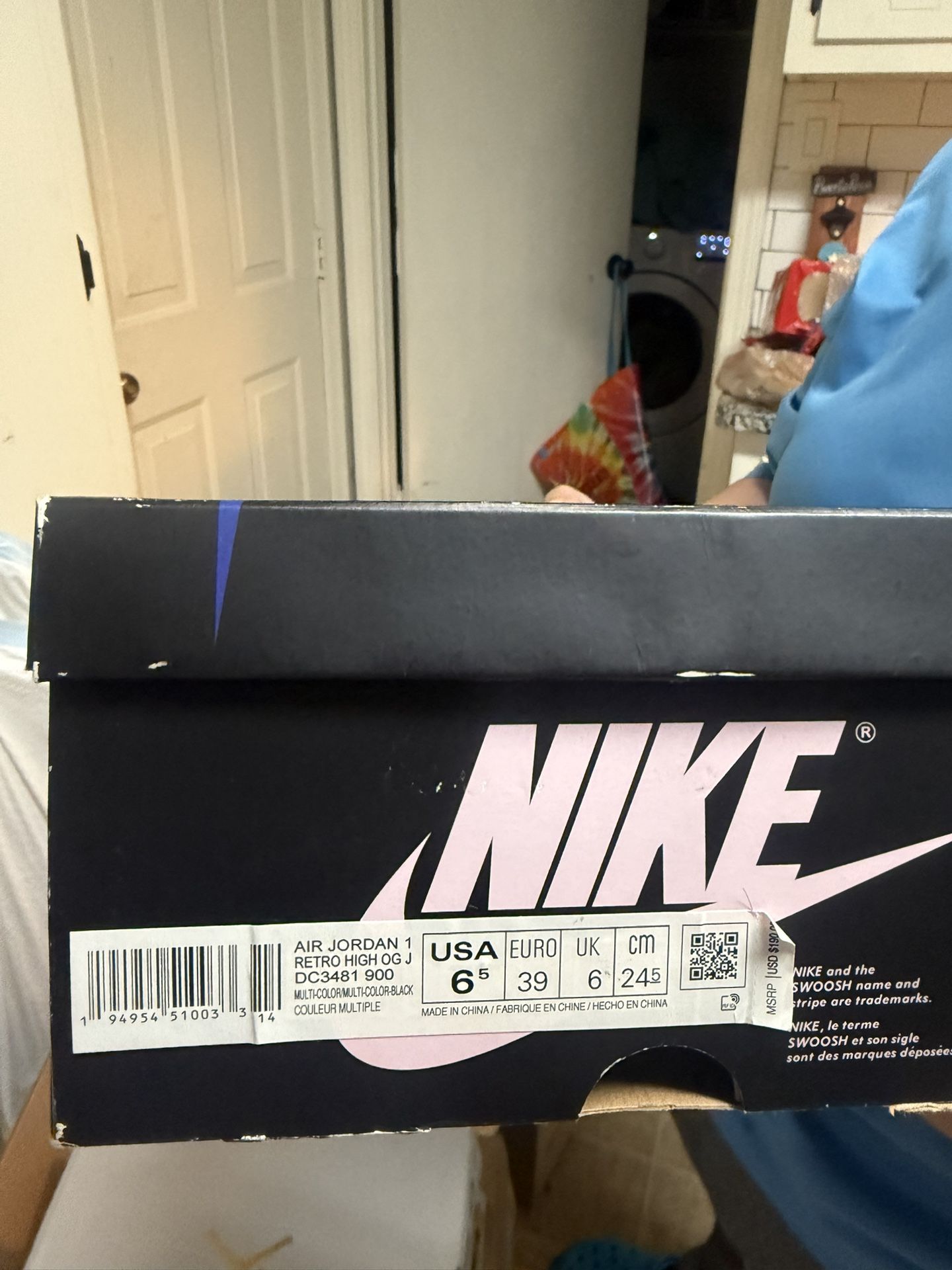 6.5 Y Jordan 1 High J Balvin