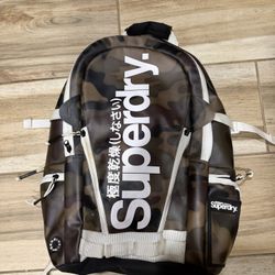 Camouflage SuperDry Backpack