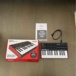 AKAI MPK mini MIDI Controller / Keyboard & Pad Controller