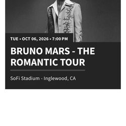 Seats C116 row 10 14-15 2 TICKETS