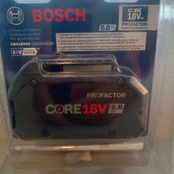 Bosch Core 18V 8.0Ah Batteries - Brand New