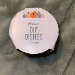 Pumpkin Shaped Sauce Cups