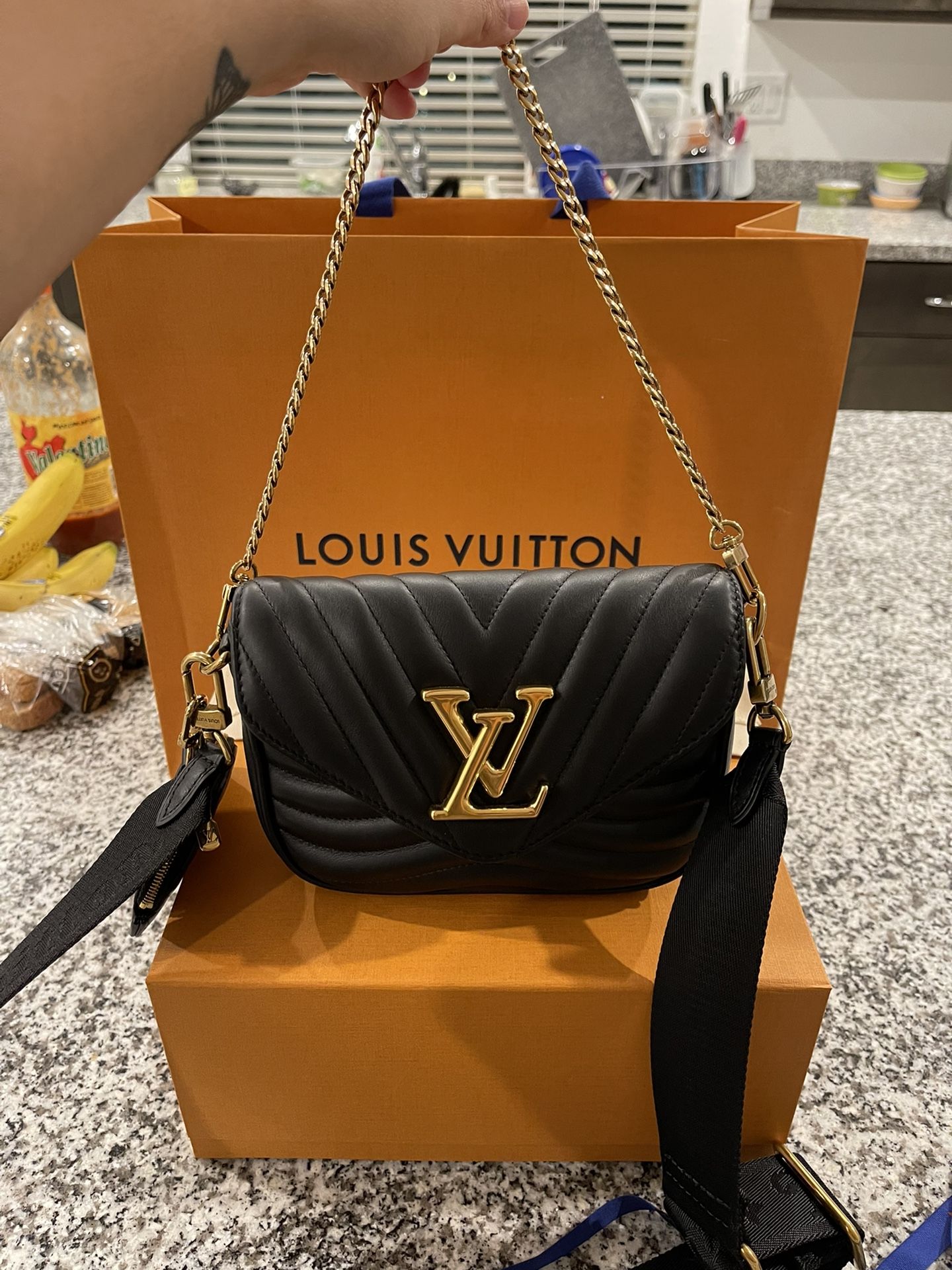 Real Authentic Louis Vuitton Multi-Pouch Bag