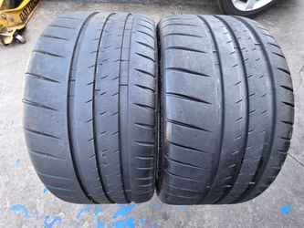 2 USED TIRES MICHELIN PILOT SPORT CUP 2 245/30/20