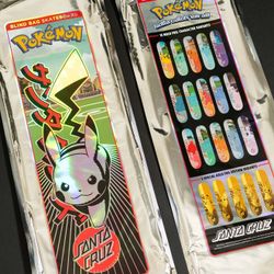 Santa Cruz X Pokemon Skateboard Deck