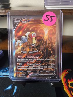 Pokémon Entei V GG36/GG70 Holo Card