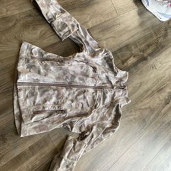 Lululemon Define Jacket Nulu Camo, Size 4