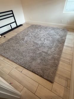 Large Gray Shag Area Rug 8x10 (I have 4)