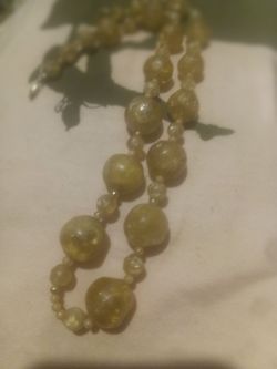 Amber necklace