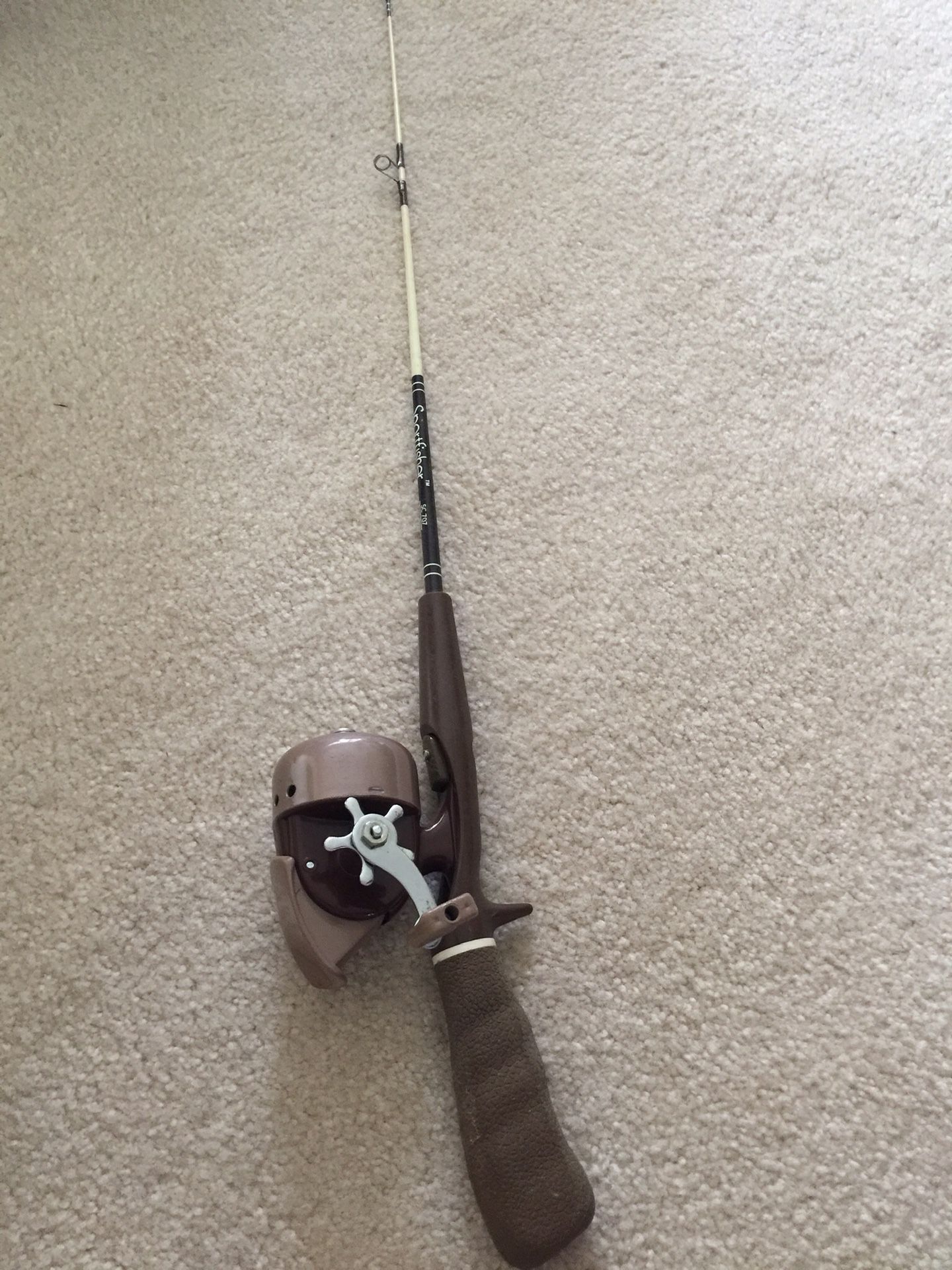 Child’s or Ice Fishing Rod and Reel