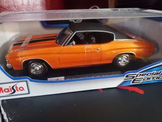Maisto 1:18 Special Edition - 1971 Chevrolet Chevelle SS 454 Sport Coupe Orange