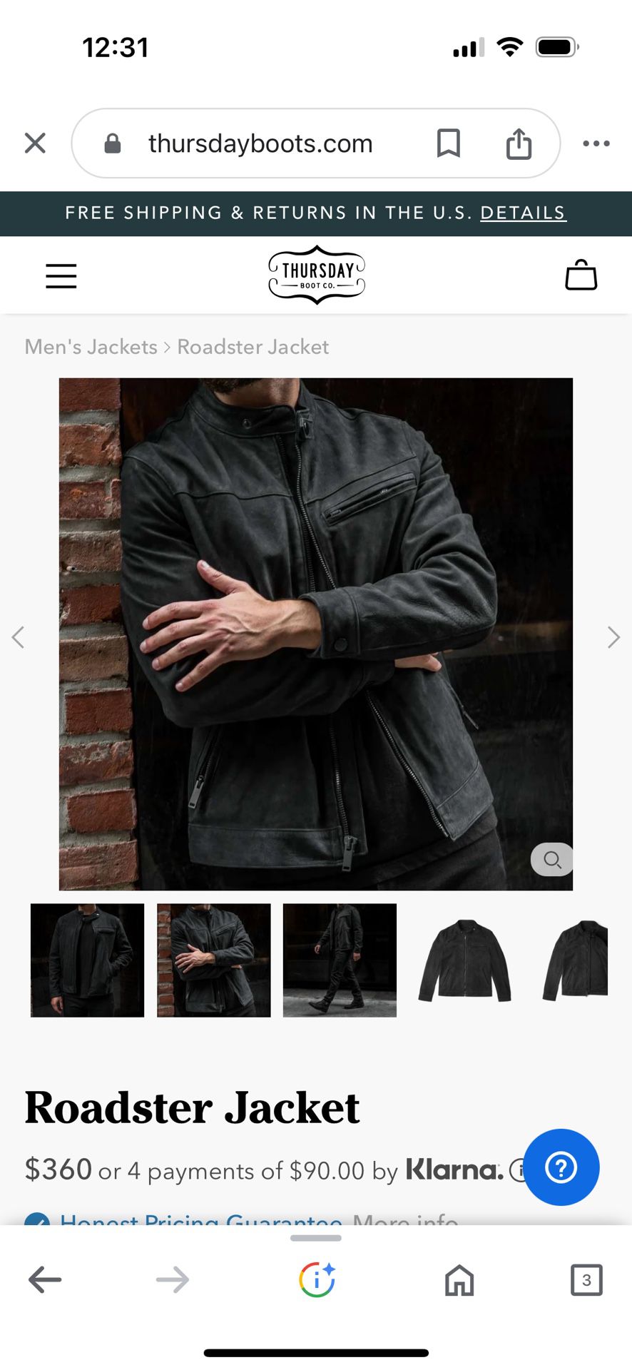 Leather Men’s Jacket