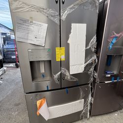 GE French Door Refrigerator In Stainless Steel 🐰🌸