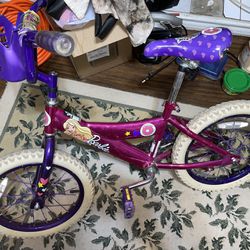 Little Kids Barbie Bike 