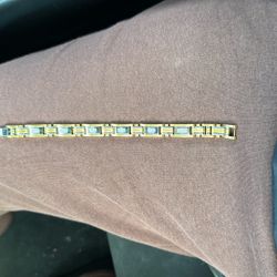 Men’s Diamond Stainless Steel Bracelet 