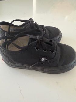 Vans Toddler Black Size 6.5