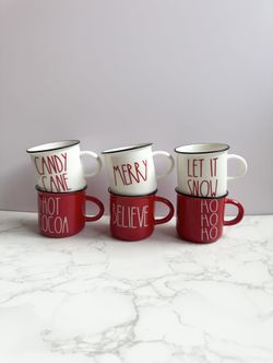 Mini Christmas Mugs