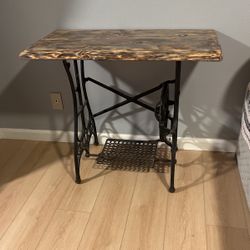 Vintage sewing Machine Table 