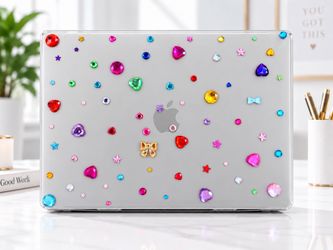 MacBook Hard Shell Case with Gem Design