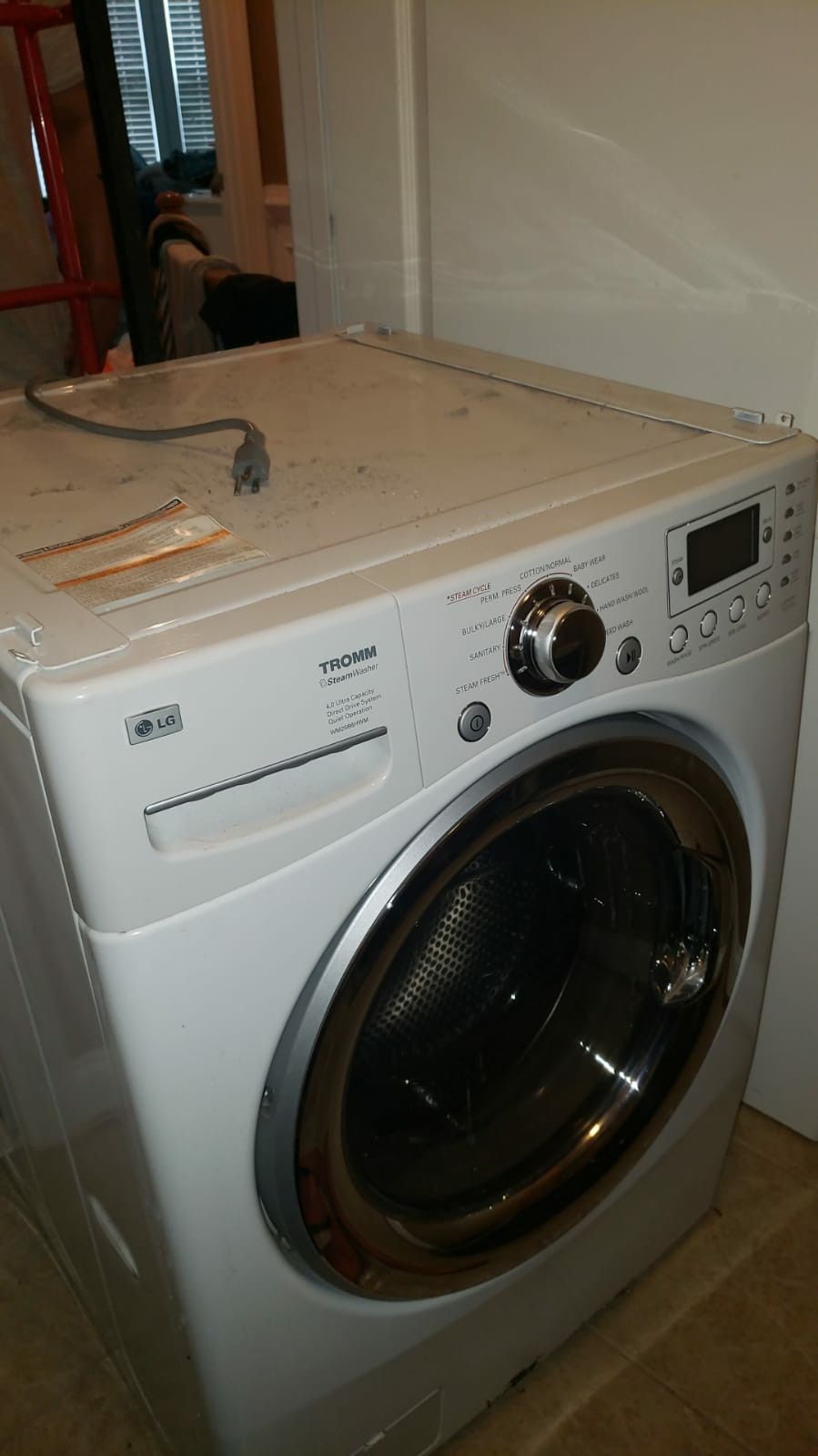 Electric dryer and washer LG