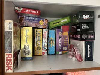 Various Card And Board Games (price varies)
