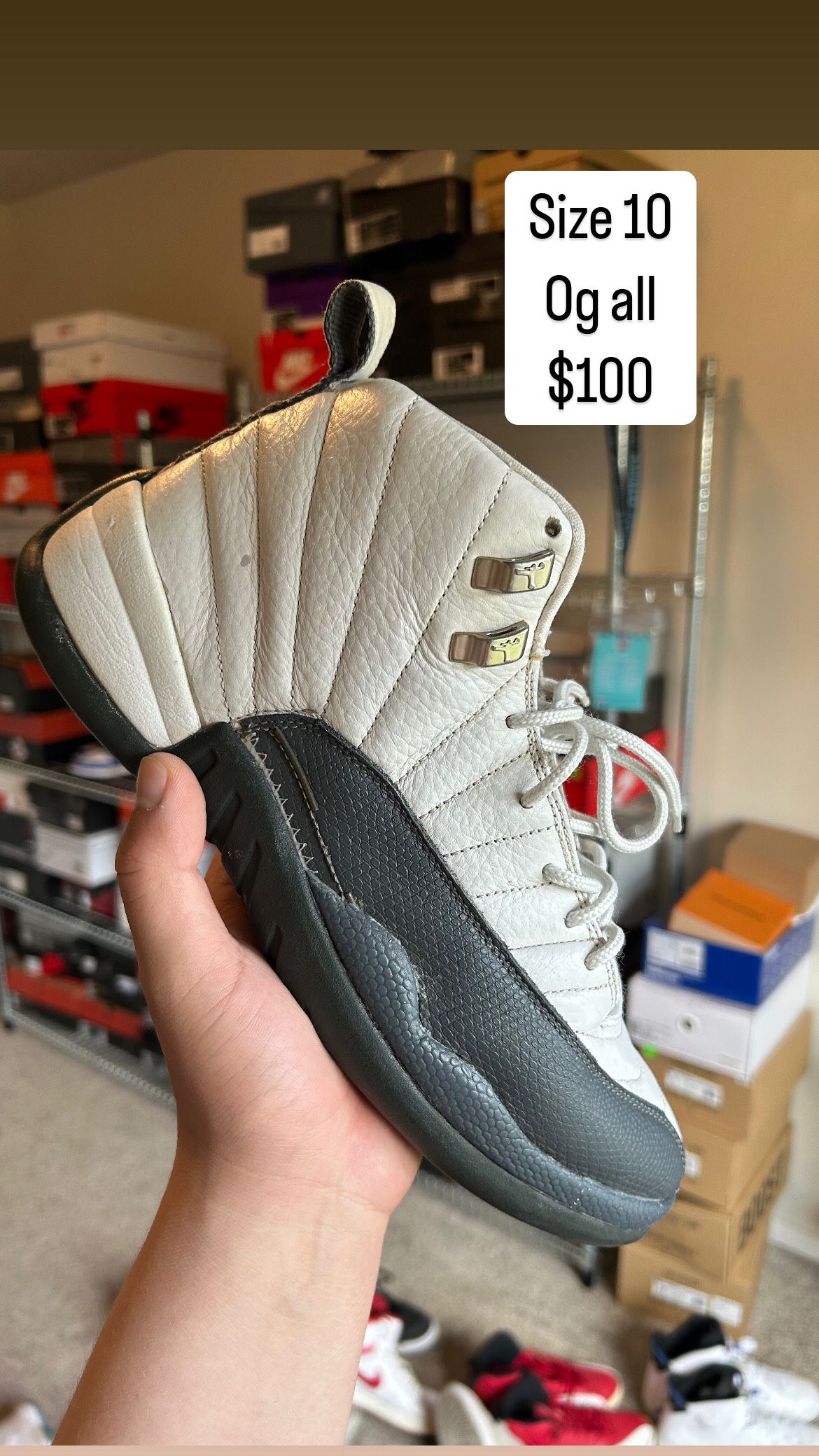 Jordan 12 Flint Size 10