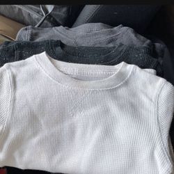 Cat and Jack Thermal Long Sleeve Shirts 18 m