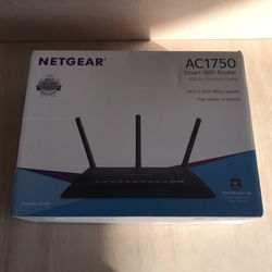Netgear AC1750 Smart Wifi Router Dual Band 450+1300 Mbps Speeds R6400
