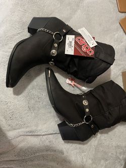 Women’s Black Leather Boots