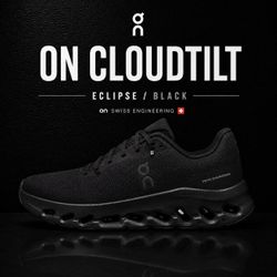 On Cloudtilt Eclipse/Black