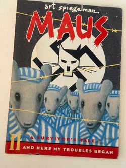 Maus II by Art Spiegelman Paperback comic