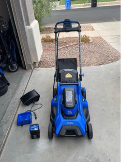 Kobalt 40v Lawn Mower +Battery + Charger