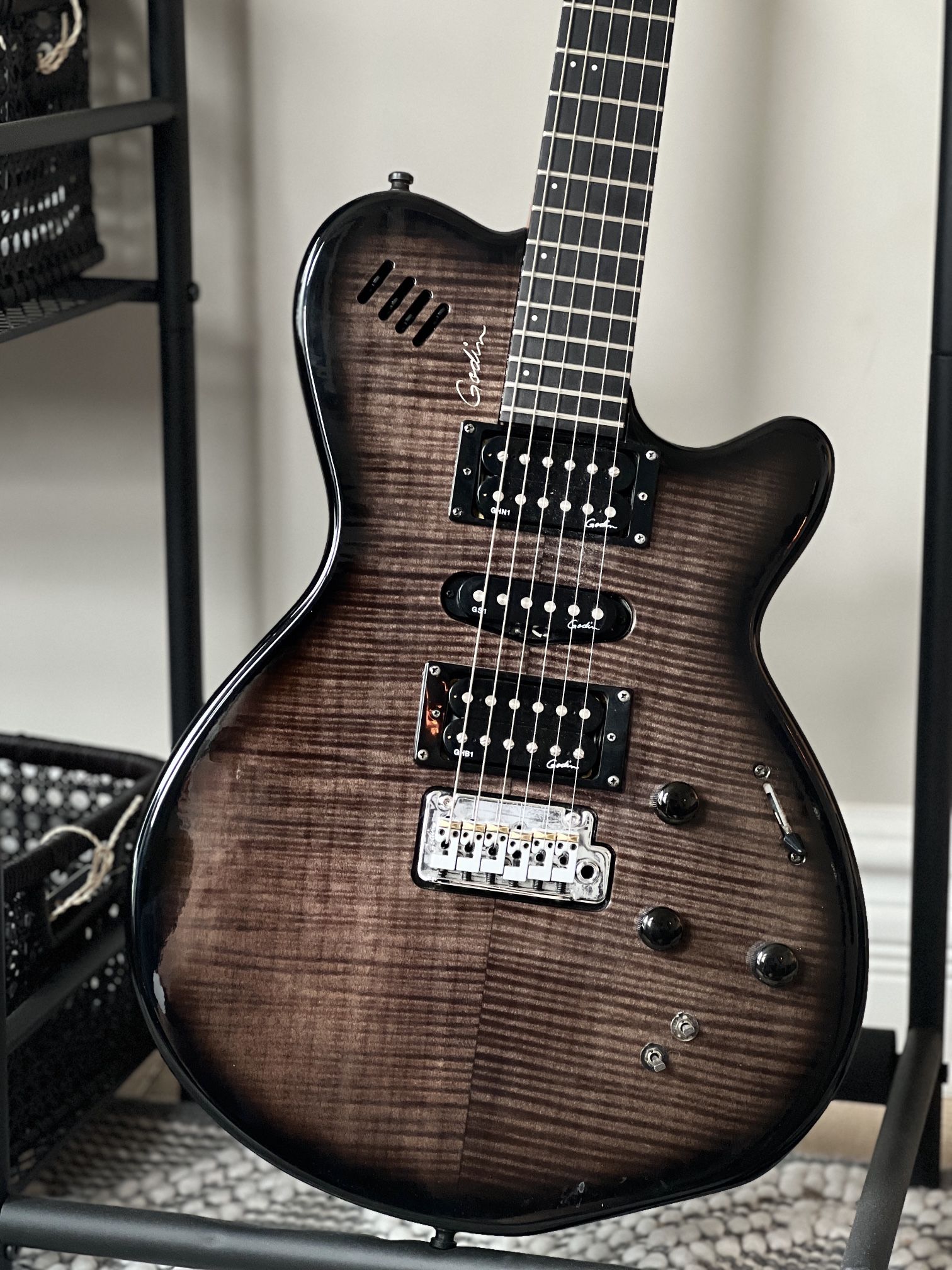 Like New Godin xtSA - Electric/Acoustic WITH Hard Case