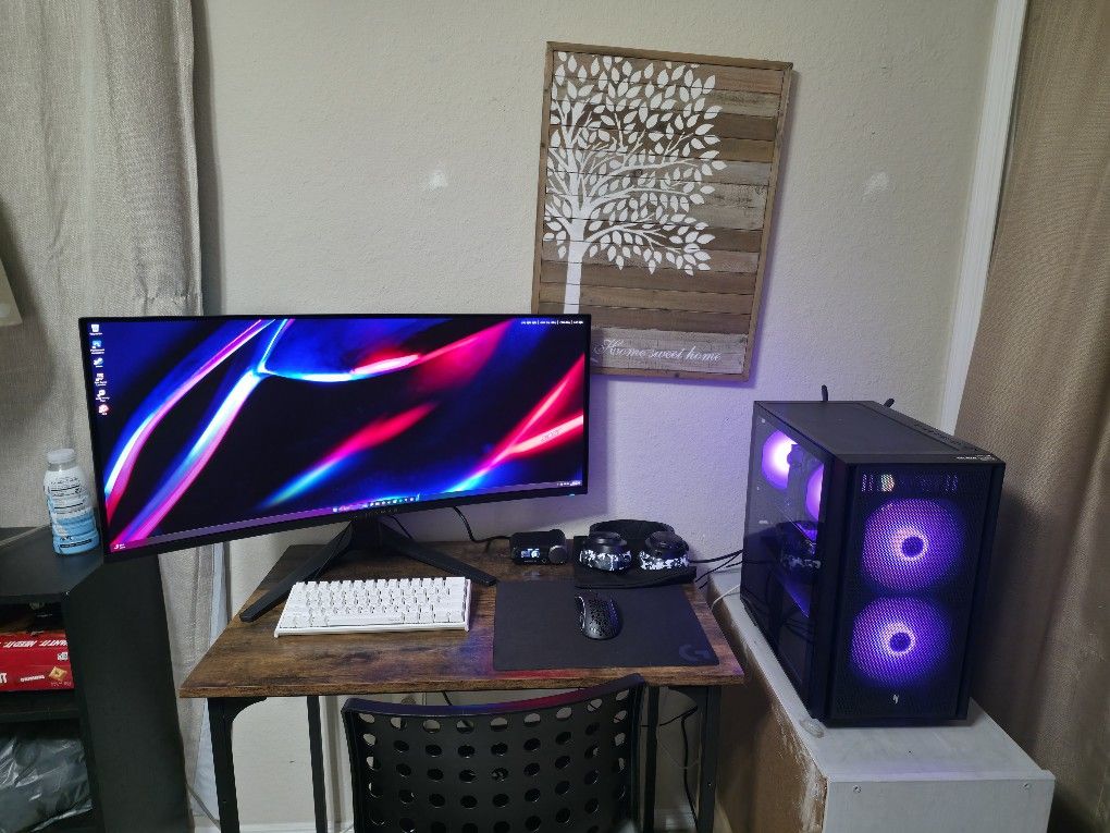 PC SETUP (5070 Ti Prebuilt, QD-OLED Ultrawide Monitor, and Peripherals)