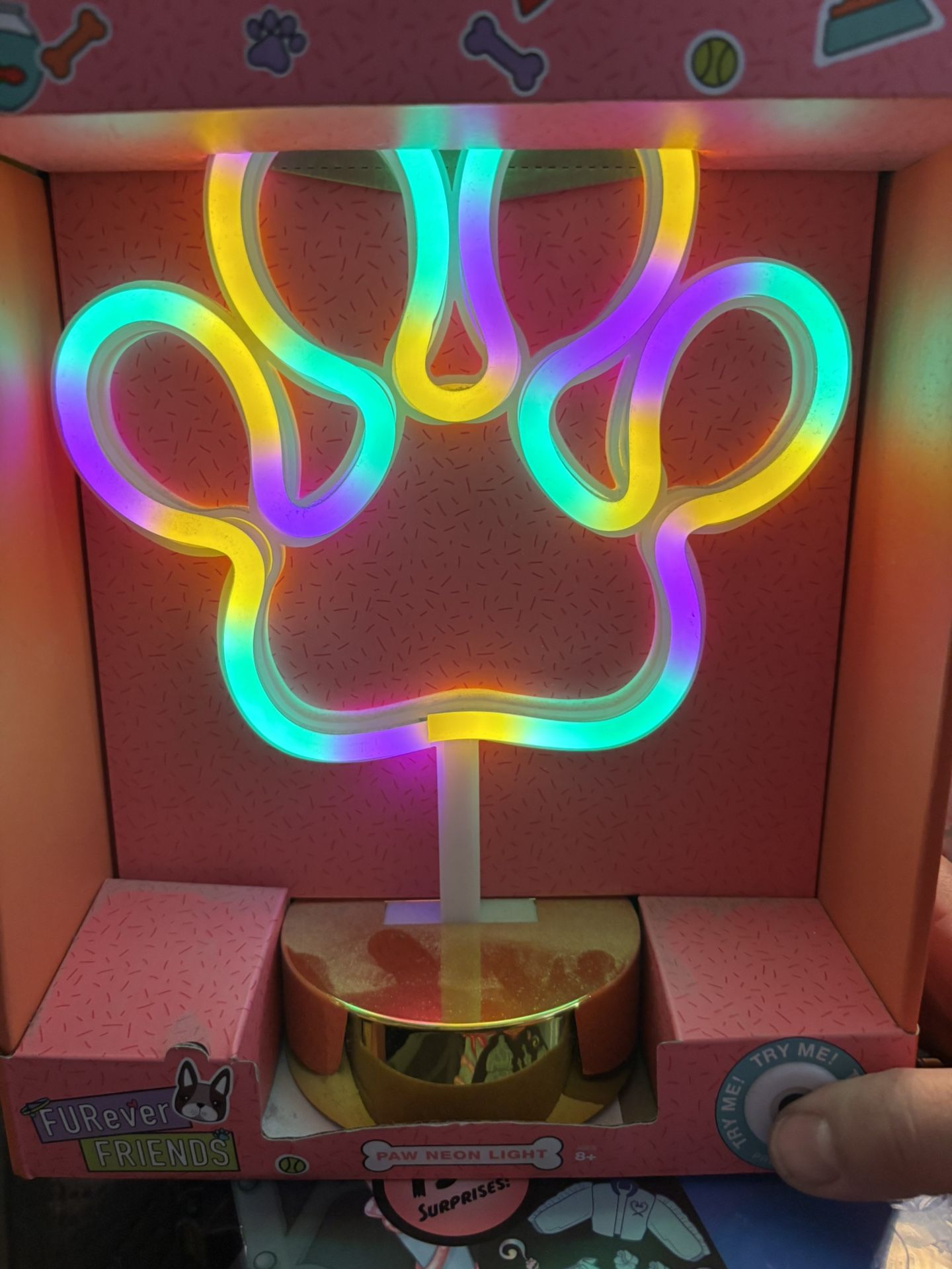 Neon Paw
