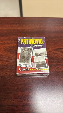 Military Patriotic Tribute Playing Cards