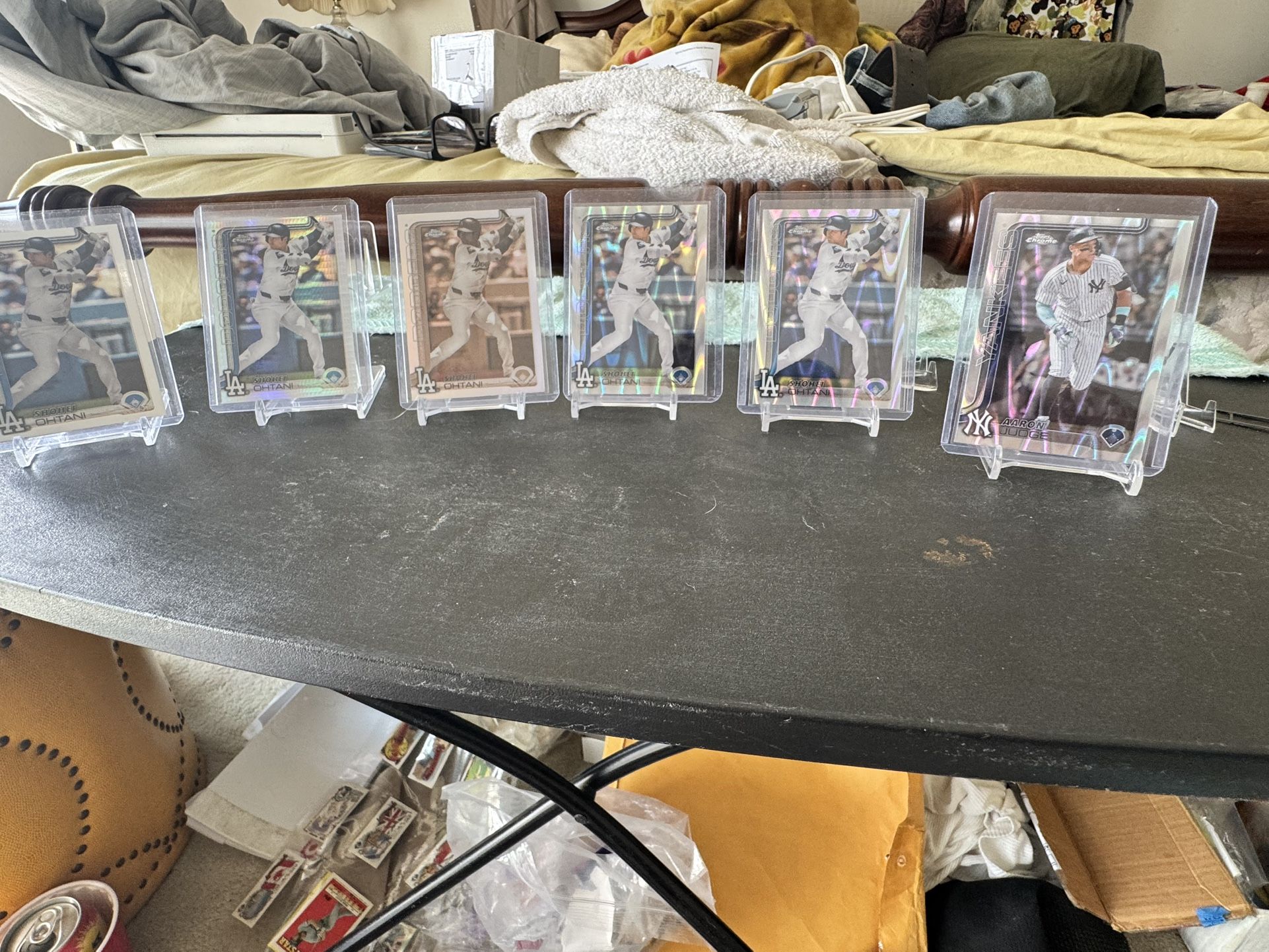 Shohei Ohtani × Aaron Judge MVP Buyback 2025 Lot 🔥 Chrome Refractors + Base